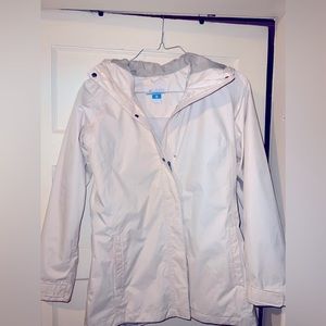 Womens large Columbia rain jacket